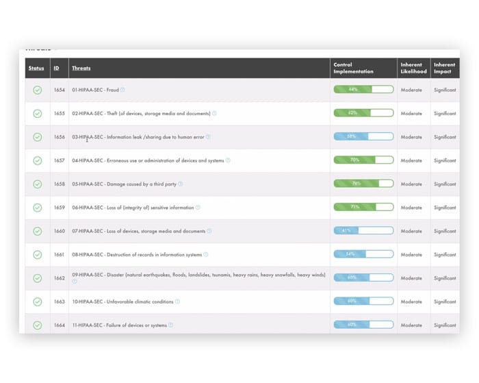 Ballast Risk Assessment Software Screenshot