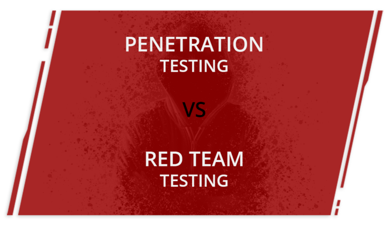 Penetration Testing vs Red Team Testing