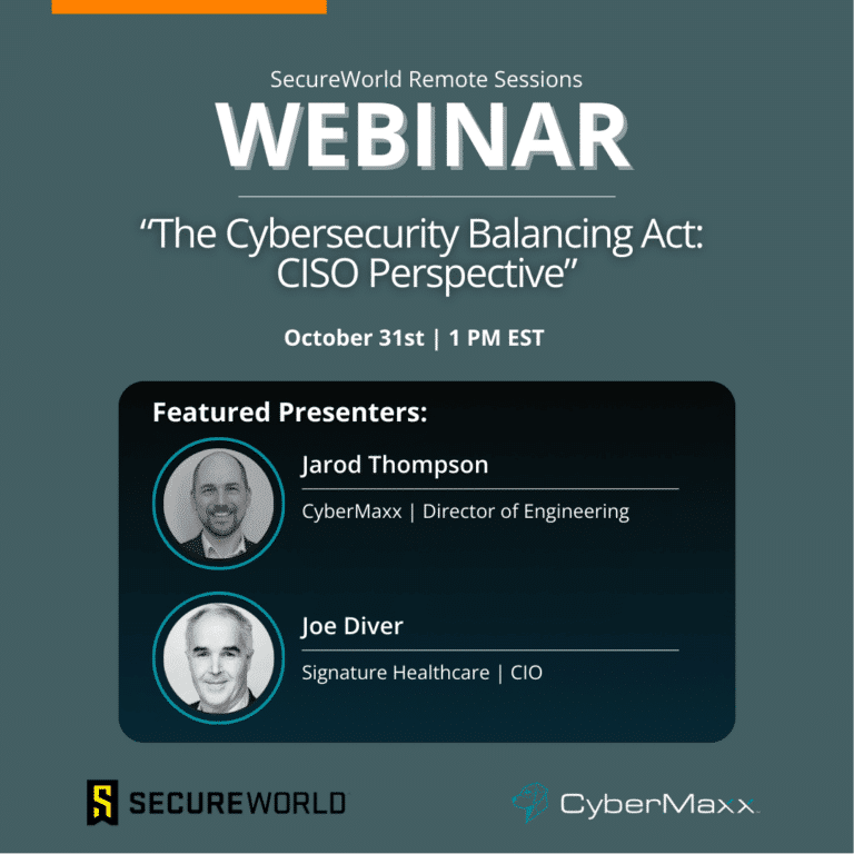 Top Questions Answered From Our SecureWorld Webinar: Achieving Cybersecurity Balance as a CISO