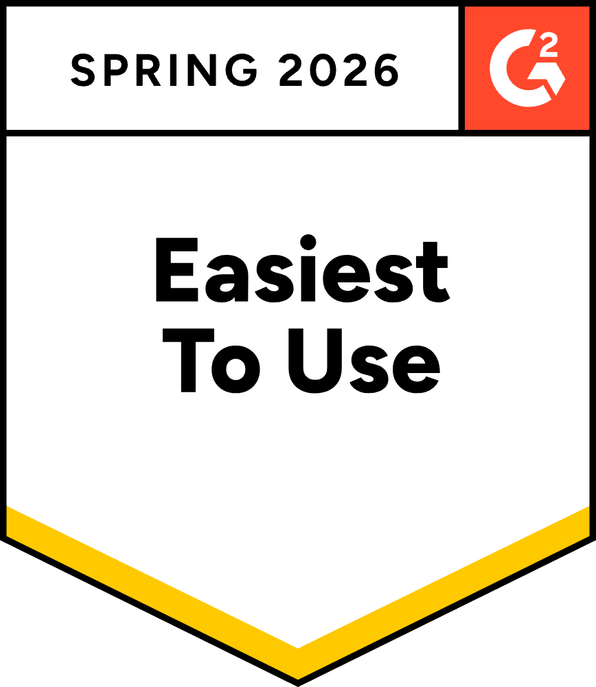 G2 Spring 2026: Easiest To Use